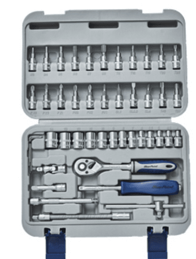 1/4" Sq. Dr. Socket Set in a box, 46pcs